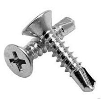 Саморезы для монтажа окон белый цинк с буром Госкреп 3,9х13 (200шт) картинка